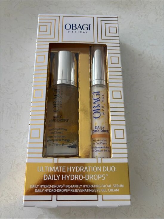 Obagi Other - Obagi Daily Hydro-Drops Duo — Gold and Silver Packaging